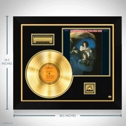 RARE-T The Guess Who 'American Woman' Limited Collectors' Edition Studio Licensed Gold LP Custom Frame