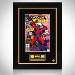 APW X-Men- Flashback Hand-Signed Comic Book By Stan Lee Custom Frame Signed Memorabilia