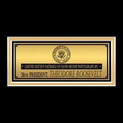 RARE-T Limited Edition Frames Theodore Roosevelt Photo Limited Signature Edition Studio Licensed Custom Frame