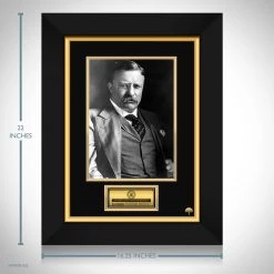 RARE-T Limited Edition Frames Theodore Roosevelt Photo Limited Signature Edition Studio Licensed Custom Frame