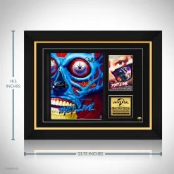 RARE-T They Live Transcript Limited Signature Edition Studio Licensed Custom Frame