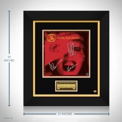 RARE-T Third Eye Blind - Self-Titled LP Cover Limited Signature Edition Studio Licensed Custom Frame
