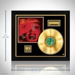 RARE-T Third Eye Blind - Self-Titled Gold LP Limited Signature Edition Studio Licensed Custom Frame Limited Edition Frames 12 RARE-T Third Eye Blind - Self-Titled Gold LP Limited Signature Edition Studio Licensed Custom Frame Limited Edition Frames