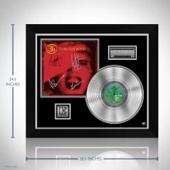 RARE-T Third Eye Blind - Self-Titled Platinum LP Limited Signature Edition Studio Licensed Custom Frame Limited Edition Frames