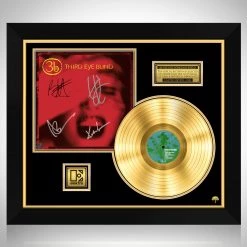 RARE-T Third Eye Blind - Self-Titled Gold LP Limited Signature Edition Studio Licensed Custom Frame Limited Edition Frames