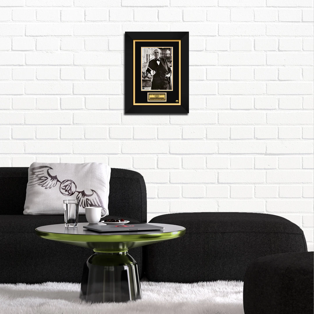 RARE-T Thomas Edison Photo Limited Signature Edition Studio Licensed Custom Frame Limited Edition Frames 2 RARE-T Thomas Edison Photo Limited Signature Edition Studio Licensed Custom Frame Limited Edition Frames
