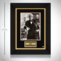 RARE-T Thomas Edison Photo Limited Signature Edition Studio Licensed Custom Frame Limited Edition Frames 9 RARE-T Thomas Edison Photo Limited Signature Edition Studio Licensed Custom Frame Limited Edition Frames