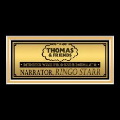 RARE-T Thomas The Train & Friends Promotional Art Limited Signature Edition Studio Licensed Custom Frame NEW