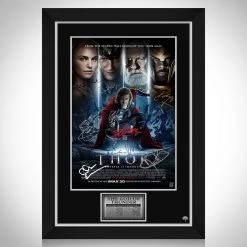 RARE-T Limited Edition Frames Thor Mini Poster Limited Signature Edition Studio Licensed Custom Frame