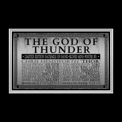 RARE-T Limited Edition Frames Thor Mini Poster Limited Signature Edition Studio Licensed Custom Frame 13 RARE-T Limited Edition Frames Thor Mini Poster Limited Signature Edition Studio Licensed Custom Frame