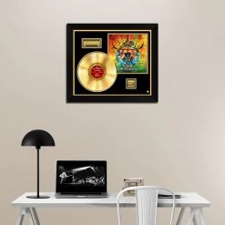 RARE-T Limited Edition Frames Thor Ragnarok - Original Motion Picture Soundtrack Gold LP Limited Signature Edition Studio Licensed Custom Frame