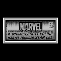 RARE-T Thor Blood Oath #1 - Stan Lee Limited Signature Edition Comic Book Cover Art Custom Frame Limited Edition Frames