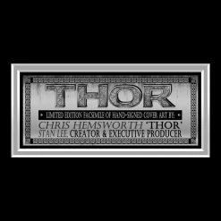 RARE-T Limited Edition Frames Thor Limited Series #1 - Stan Lee Limited Signature Edition Comic Book Cover Art Custom Frame