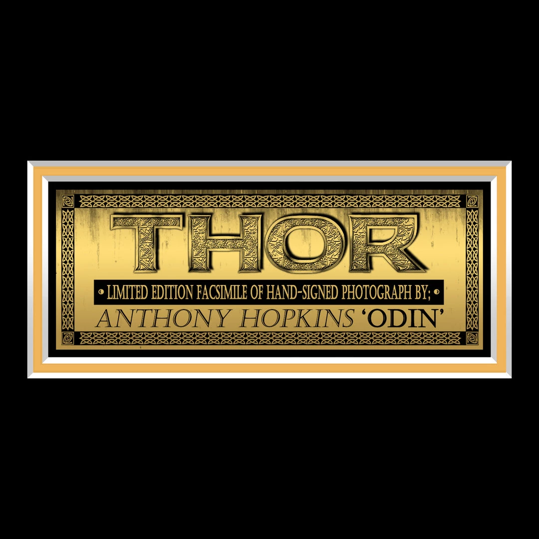 RARE-T Limited Edition Frames Thor - Odin Photo Limited Signature Edition Studio Licensed Custom Frame 5 RARE-T Limited Edition Frames Thor - Odin Photo Limited Signature Edition Studio Licensed Custom Frame
