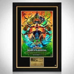 RARE-T Limited Edition Frames Thor Ragnarok Mini Poster Limited Signature Edition Studio Licensed Custom Frame