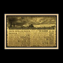 RARE-T Limited Edition Frames Thor Ragnarok Mini Poster Limited Signature Edition Studio Licensed Custom Frame 13 RARE-T Limited Edition Frames Thor Ragnarok Mini Poster Limited Signature Edition Studio Licensed Custom Frame