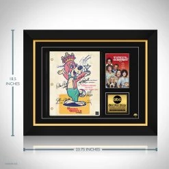 RARE-T Limited Edition Frames Three's Company Script Limited Signature Edition Studio Licensed Custom Frame