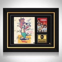 RARE-T Limited Edition Frames Three's Company Script Limited Signature Edition Studio Licensed Custom Frame