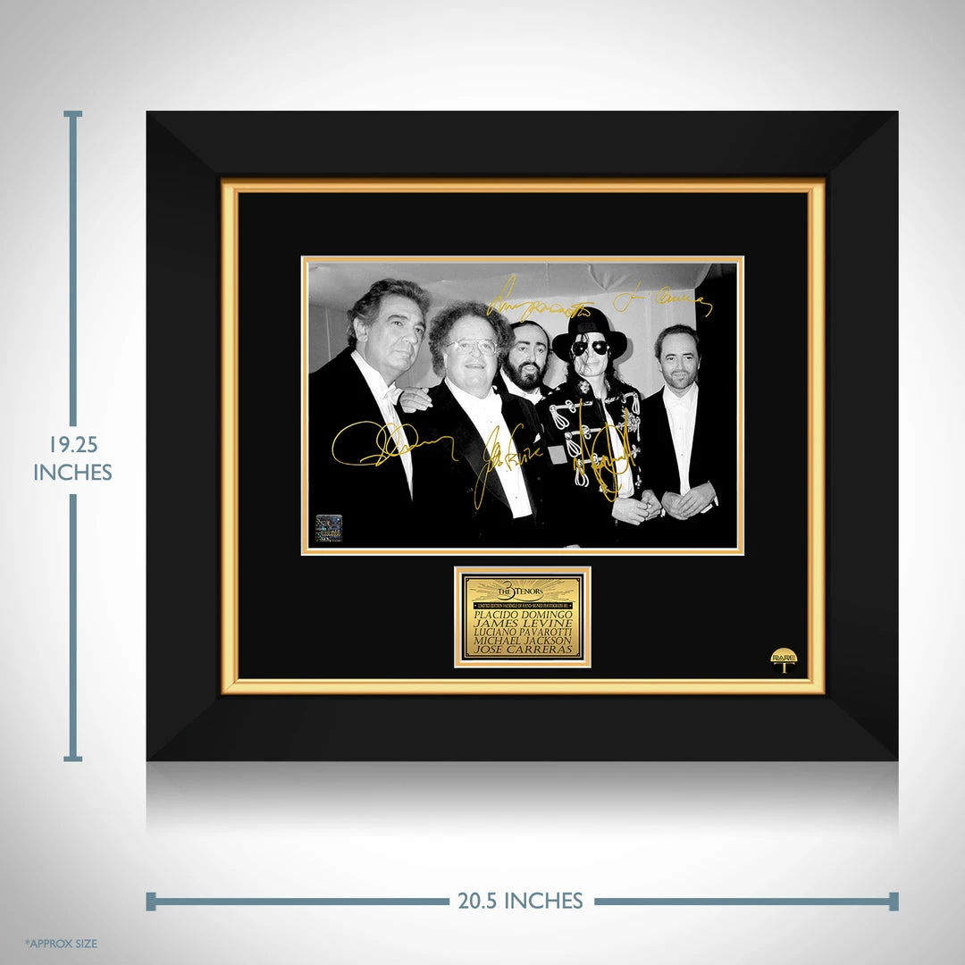 RARE-T Three Tenors Photo Limited Signature Edition Studio Licensed Custom Frame Limited Edition Frames 3 RARE-T Three Tenors Photo Limited Signature Edition Studio Licensed Custom Frame Limited Edition Frames