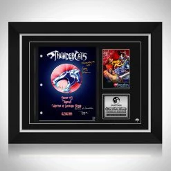 RARE-T Thundercats Script Limited Signature Edition Studio Licensed Custom Frame