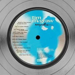 RARE-T Tim McGraw - Everywhere Platinum LP Limited Signature Edition Studio Licensed Custom Frame 14 RARE-T Tim McGraw - Everywhere Platinum LP Limited Signature Edition Studio Licensed Custom Frame