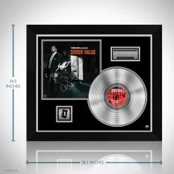 RARE-T Limited Edition Frames Timbaland - Shock Value Platinum LP Limited Signature Edition Studio Licensed Custom Frame