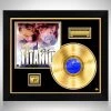 RARE-T Limited Edition Frames Titanic Motion Picture Soundtrack Limited Signature Edition Studio Licensed Gold LP Custom Frame