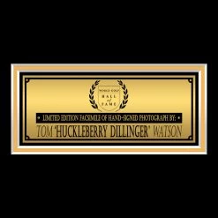 RARE-T Tom Watson Photo Limited Signature Edition Studio Licensed Custom Frame