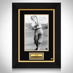 RARE-T Sports Memorabilia Tommy Armour Photo Limited Signature Edition Studio Licensed Custom Frame