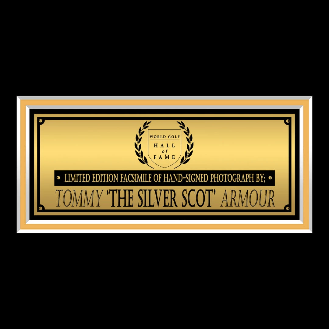 RARE-T Sports Memorabilia Tommy Armour Photo Limited Signature Edition Studio Licensed Custom Frame 5 RARE-T Sports Memorabilia Tommy Armour Photo Limited Signature Edition Studio Licensed Custom Frame