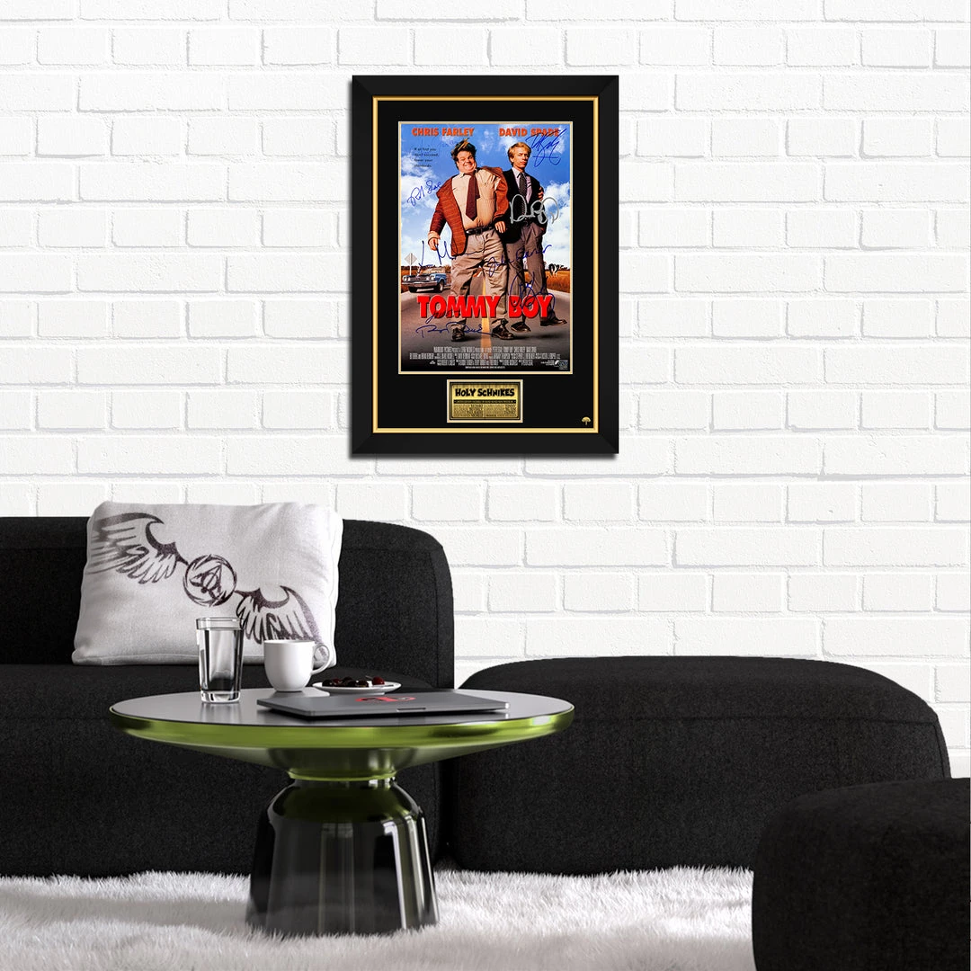 RARE-T Tommy Boy Mini Poster Limited Signature Edition Studio Licensed Custom Frame 2 RARE-T Tommy Boy Mini Poster Limited Signature Edition Studio Licensed Custom Frame