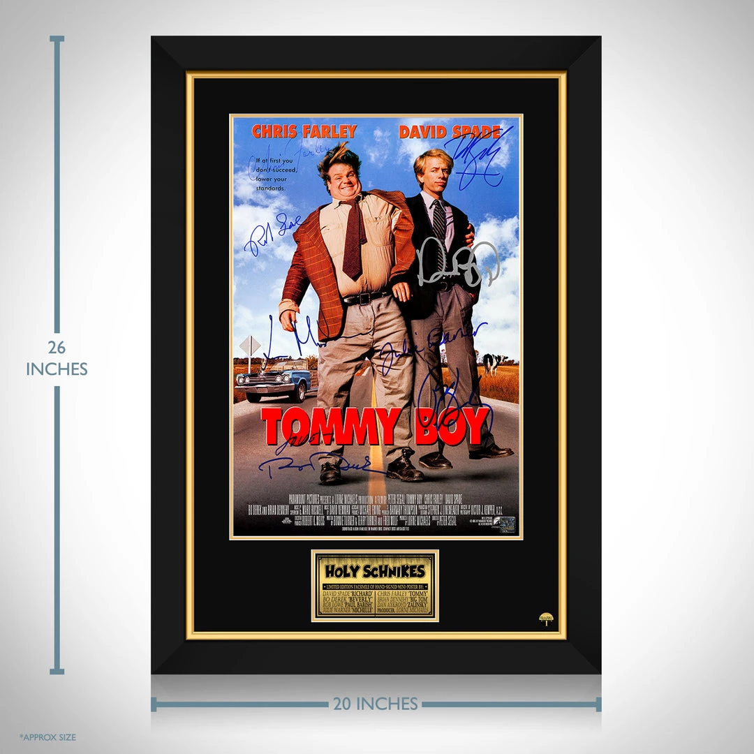 RARE-T Tommy Boy Mini Poster Limited Signature Edition Studio Licensed Custom Frame 3 RARE-T Tommy Boy Mini Poster Limited Signature Edition Studio Licensed Custom Frame