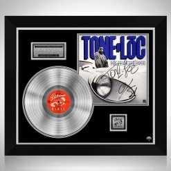 RARE-T Limited Edition Frames Tone Loc - Loc'ed After Dark Platinum LP Limited Signature Edition Studio Licensed Custom Frame