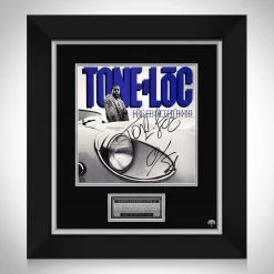 RARE-T Tone Loc - Loc'ed After Dark LP Cover Limited Signature Edition Studio Licensed Custom Frame
