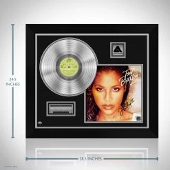 RARE-T Limited Edition Frames Toni Braxton Secrets Platinum LP Limited Signature Edition Studio Licensed Custom Frame