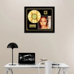 RARE-T Limited Edition Frames Toni Braxton - Secrets Gold LP Limited Signature Edition Studio Licensed Custom Frame