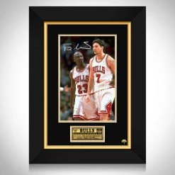 RARE-T Chicago Bulls - Toni Kuko? Photo Limited Signature Edition Studio Licensed Custom Frame Sports Memorabilia