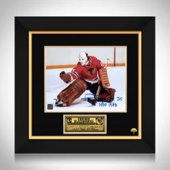 RARE-T Limited Edition Frames Chicago Blackhawks Tony Esposito Photo Limited Signature Edition Studio Licensed Custom Frame