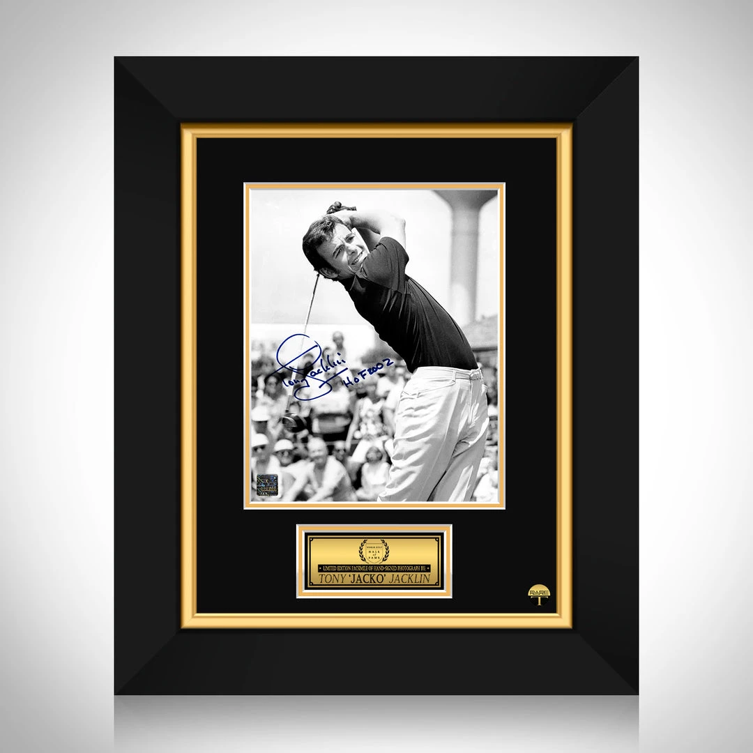 RARE-T Tony Jacklin Photo Limited Signature Edition Studio Licensed Custom Frame Sports Memorabilia 1 RARE-T Tony Jacklin Photo Limited Signature Edition Studio Licensed Custom Frame Sports Memorabilia