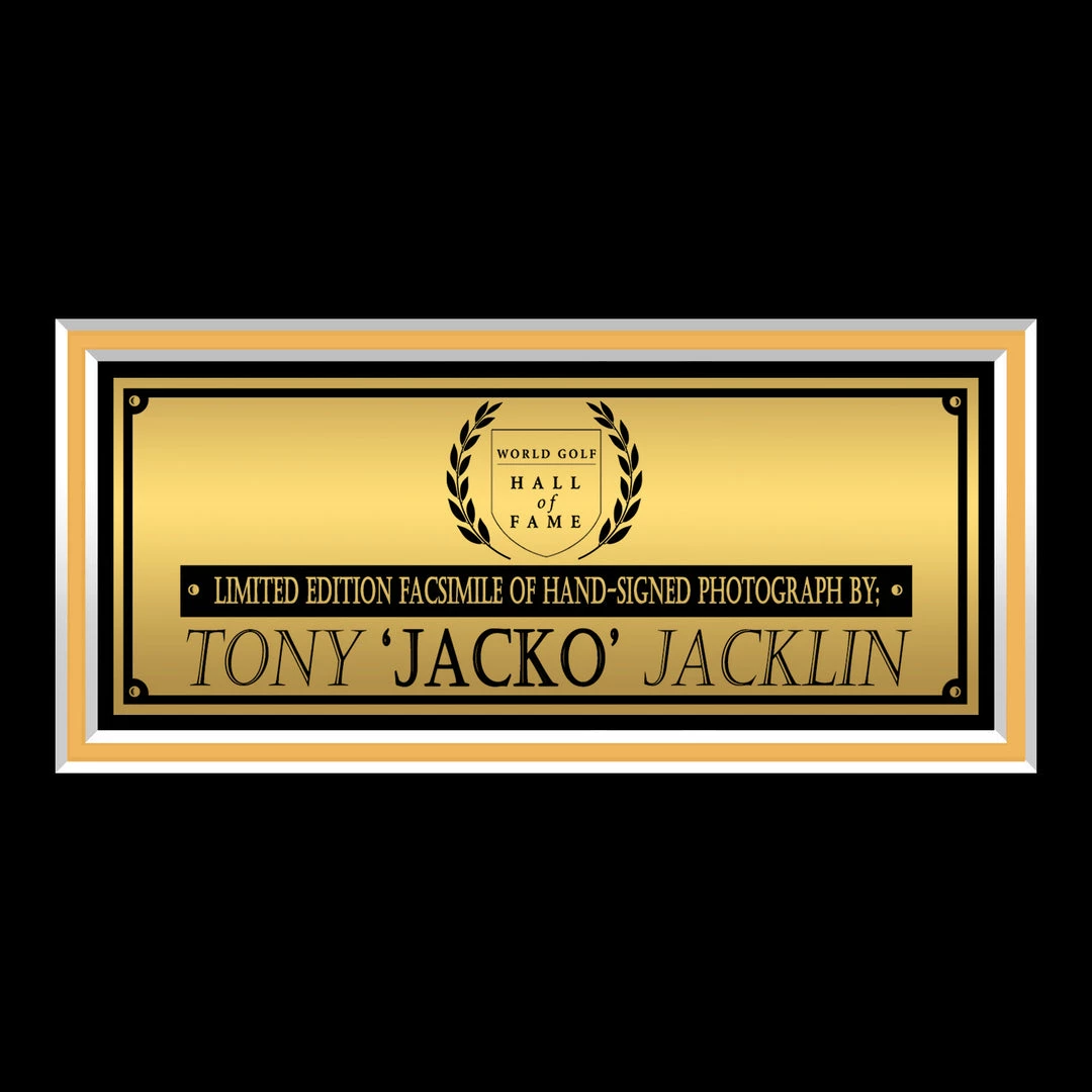 RARE-T Tony Jacklin Photo Limited Signature Edition Studio Licensed Custom Frame Sports Memorabilia 5 RARE-T Tony Jacklin Photo Limited Signature Edition Studio Licensed Custom Frame Sports Memorabilia