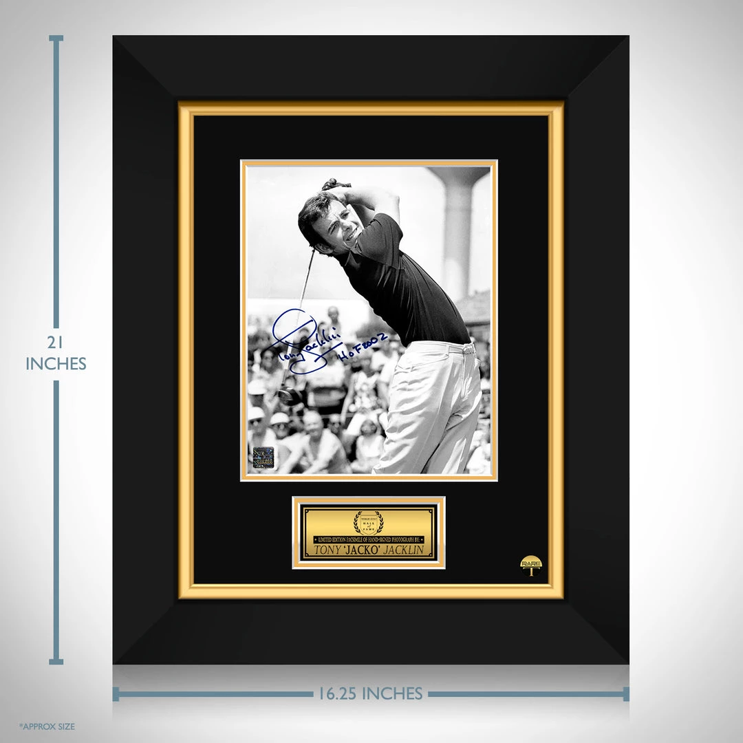 RARE-T Tony Jacklin Photo Limited Signature Edition Studio Licensed Custom Frame Sports Memorabilia 3 RARE-T Tony Jacklin Photo Limited Signature Edition Studio Licensed Custom Frame Sports Memorabilia