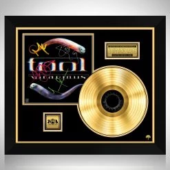 RARE-T Tool - Vicarious Gold LP Limited Signature Edition Studio Licensed Custom Frame Limited Edition Frames
