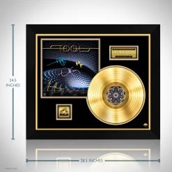 Rare-T Tool - Fear Inoculum Gold LP Limited Signature Edition Studio Licensed Custom Frame 12 Rare-T Tool - Fear Inoculum Gold LP Limited Signature Edition Studio Licensed Custom Frame