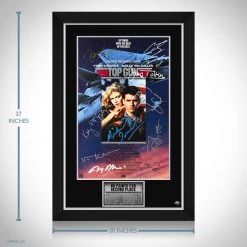 RARE-T Top Gun Mini Poster Limited Signature Edition Studio Licensed Custom Frame Limited Edition Frames