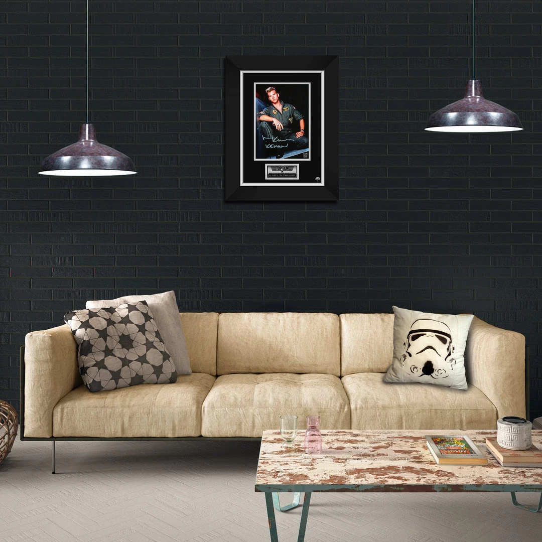 RARE-T Top Gun - Iceman Photo Limited Signature Edition Studio Licensed Custom Frame 2 RARE-T Top Gun - Iceman Photo Limited Signature Edition Studio Licensed Custom Frame