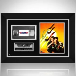 RARE-T Limited Edition Frames Top Gun Photo & VHS Limited Signature Edition Studio Licensed Custom Frame