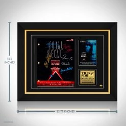 RARE-T Limited Edition Frames Total Recall (1990) Script Limited Signature Edition Studio Licensed Custom Frame