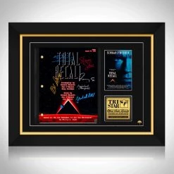 RARE-T Limited Edition Frames Total Recall (1990) Script Limited Signature Edition Studio Licensed Custom Frame