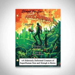 RARE-T Limited Edition Frames Toxic Avengers Transcript Limited Signature Edition Studio Licensed Custom Frame 13 RARE-T Limited Edition Frames Toxic Avengers Transcript Limited Signature Edition Studio Licensed Custom Frame