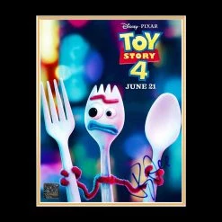 RARE-T Toy Story 4 - Forky Photo Limited Signature Edition Studio Licensed Custom Frame Limited Edition Frames